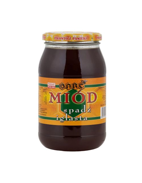 Miód spadziowy 1250g (spadź iglasta)