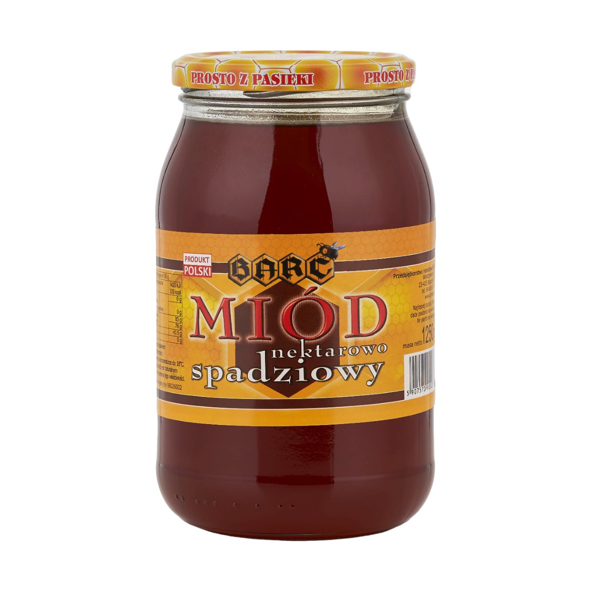 Miód nektarowo - spadziowy 1250g