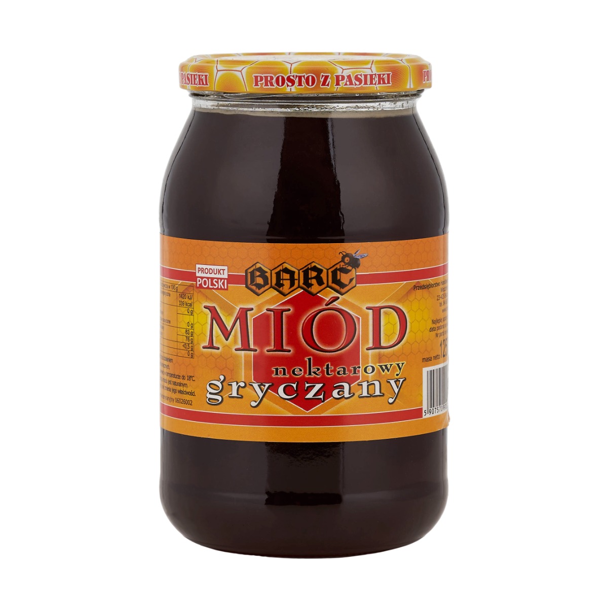 Miód gryczany 1250g