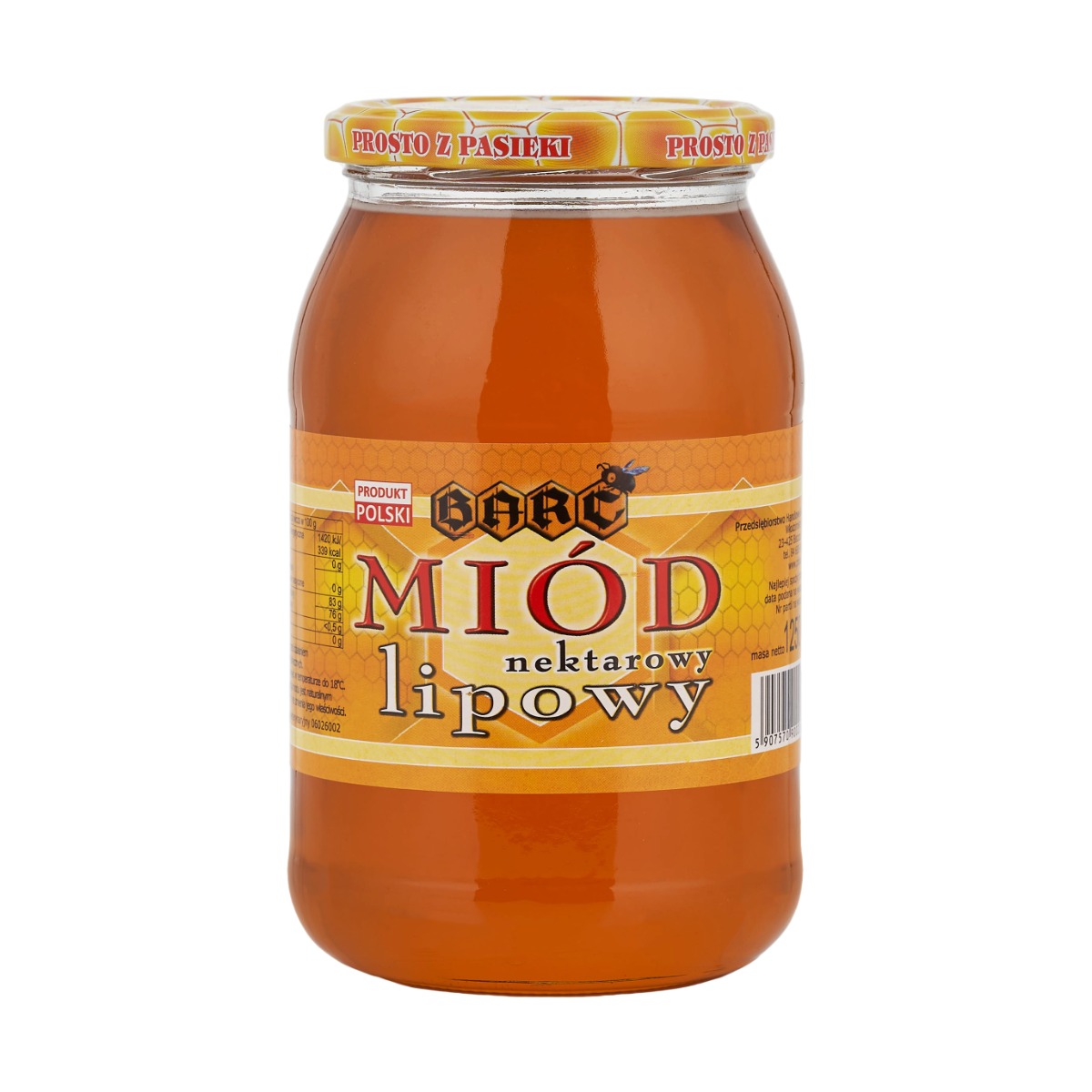 Miód lipowy 1250g