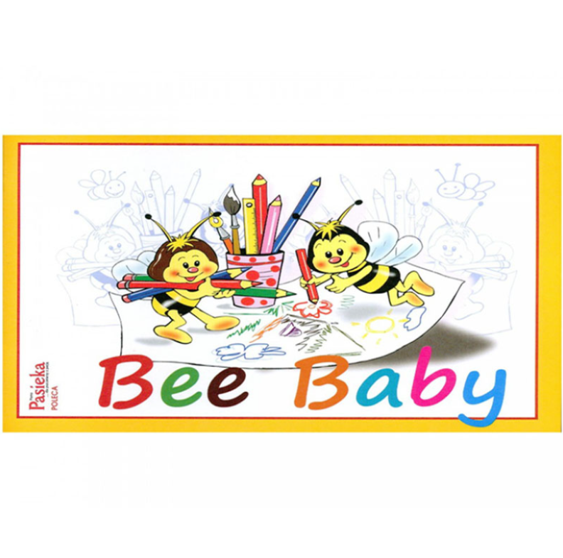 Książeczka - Kolorowanka Bee Baby